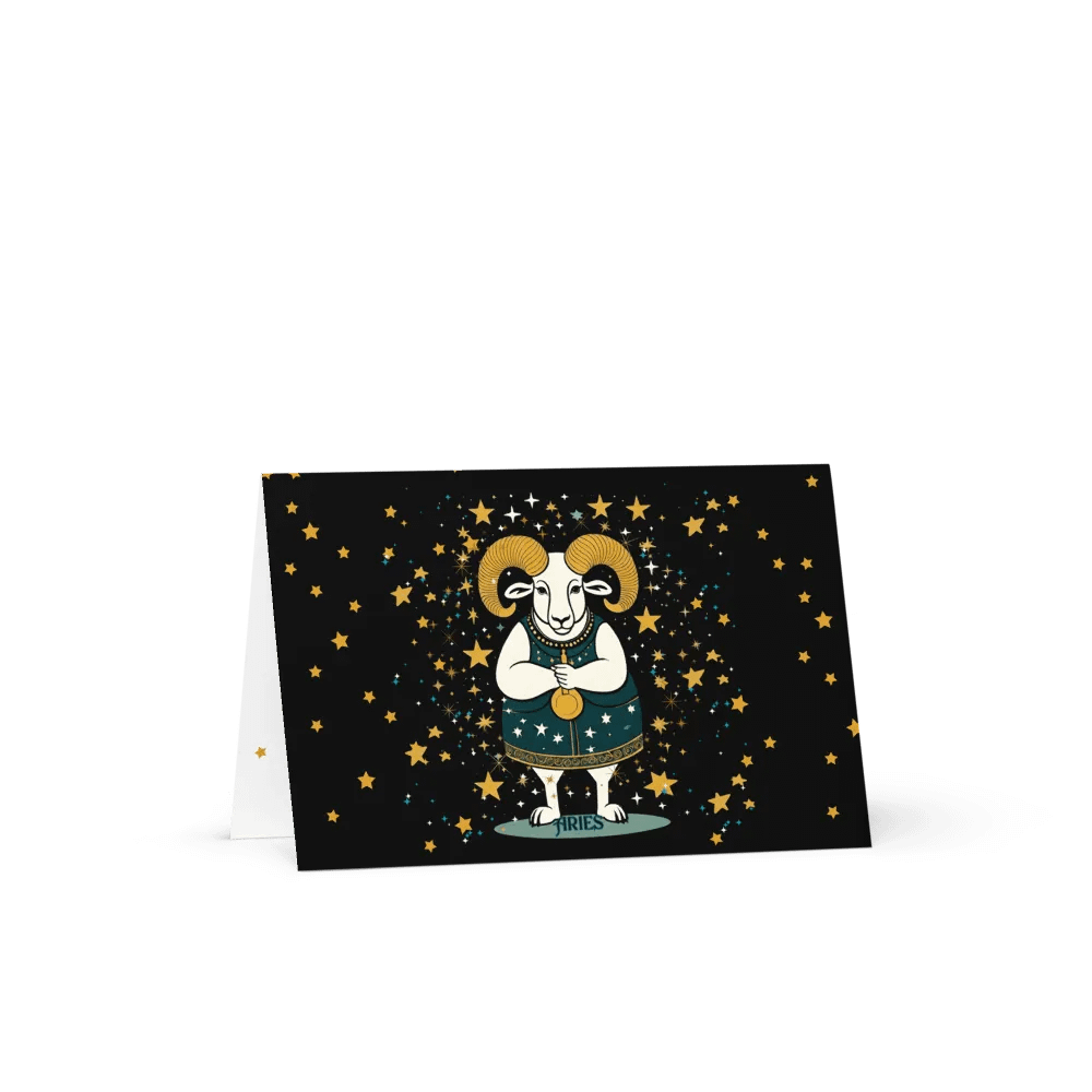 Aries 2025, Adorable Ram, Card product image (1)