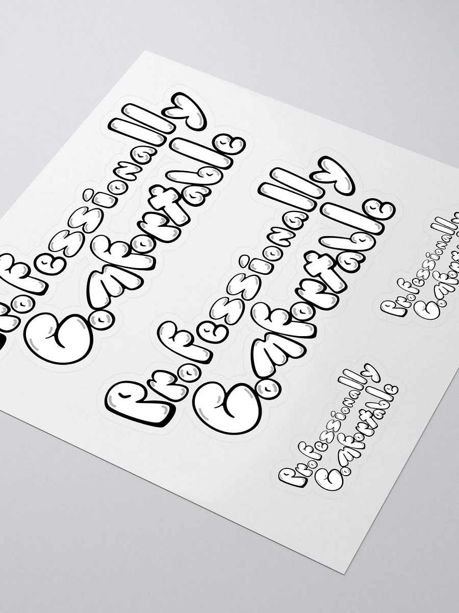 Professionally Comfortable Stickers product image (3)
