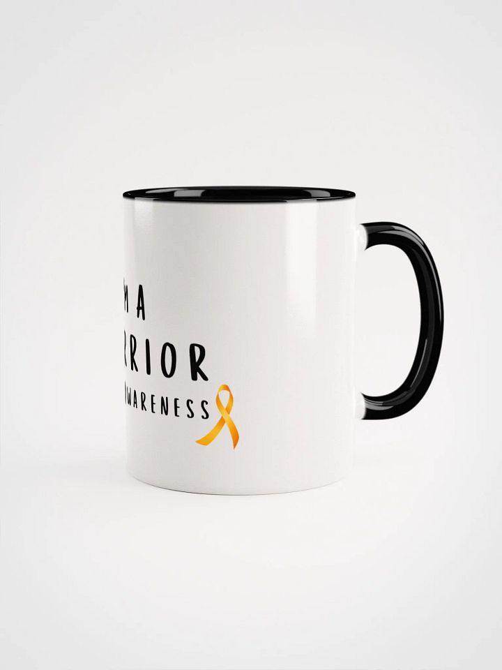 I'm a Warrior CRPS Awareness Mug - Choose Your Color (Feminine Design) product image (2)