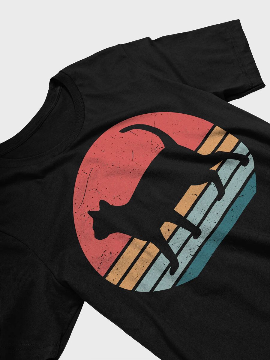 Retro Vintage Cat T-Shirt – Cool 70s Style Feline Tee for Cat Lovers product image (3)