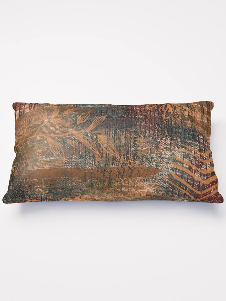 Grunge Design All-Over Print Basic Pillow Brown product image (1)