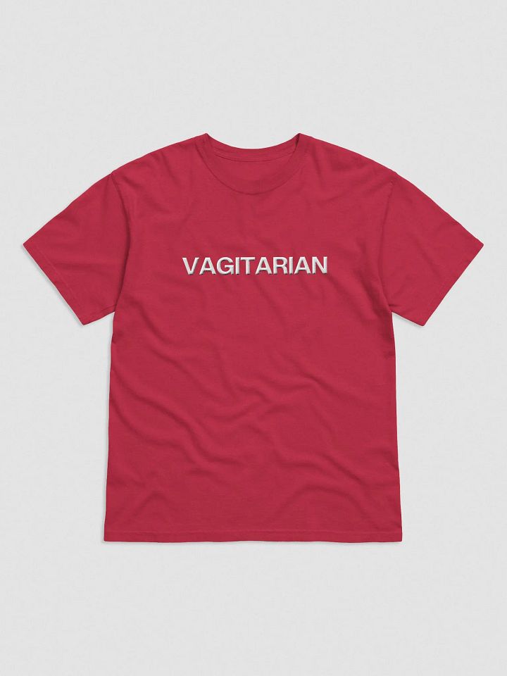 'Vagitarian' Embroidered Tee product image (1)