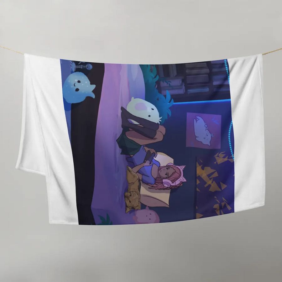 Mykah and Thor relax blankie product image (9)