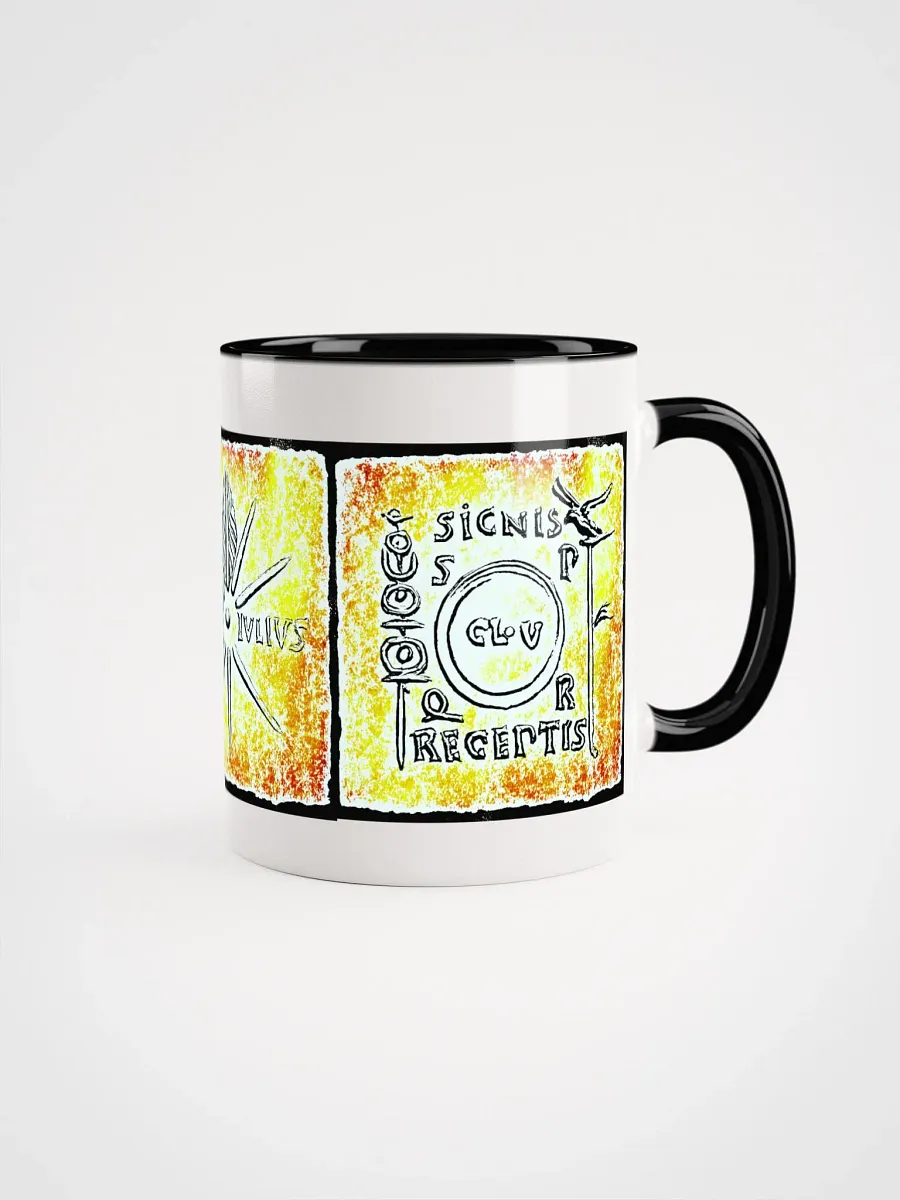 SPQR Legionary Standards and Julius Caesar's Comet Roman Art 1 Century BC, Coffee & Tea Mug With Black Color Inside product image (1)