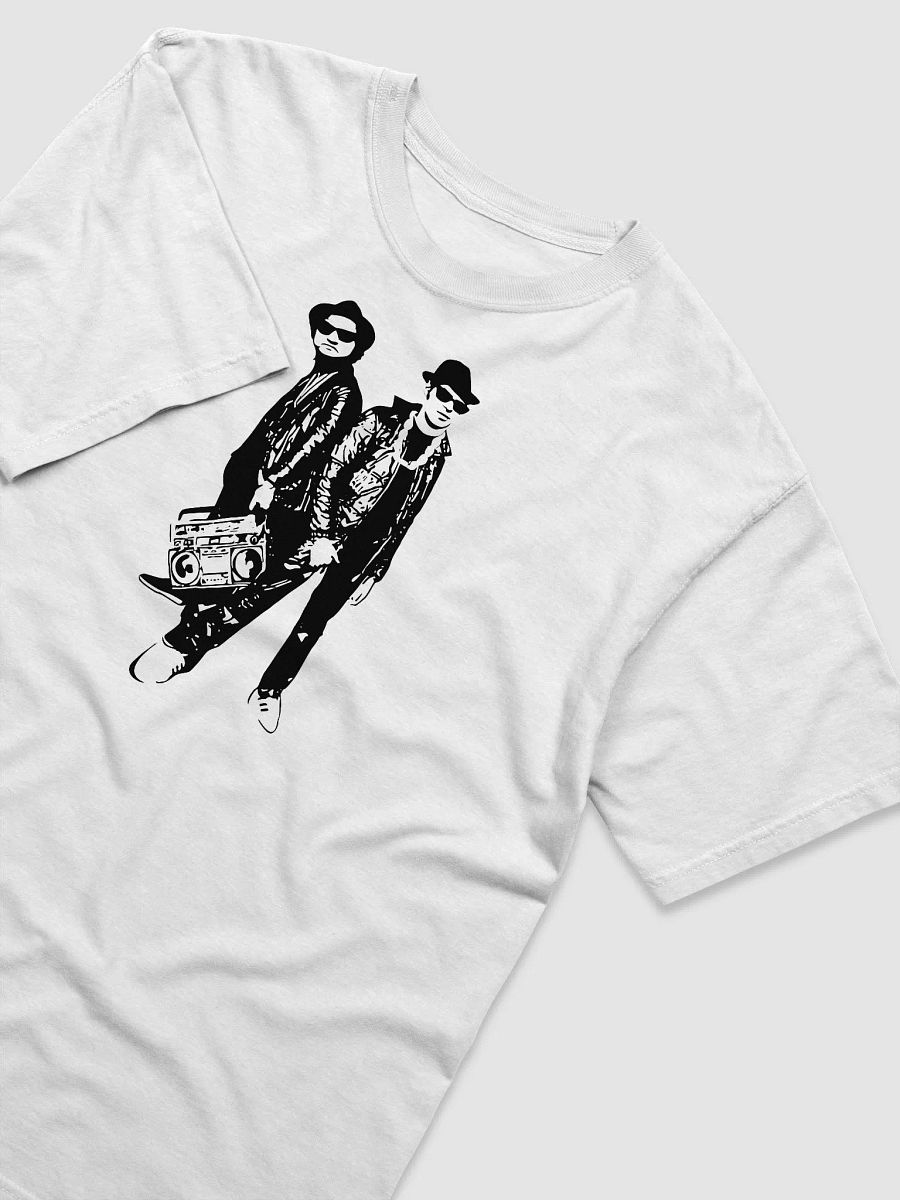Funny Vintage blues brothers and soul sisters shirt on a mission from god fan club Run DMC version Essential T-Shirt for men women product image (3)