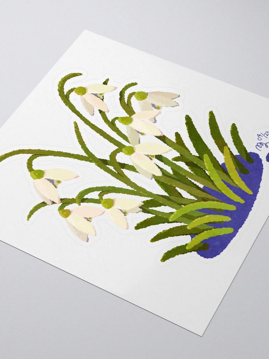 Snow Drop Sticker product image (3)