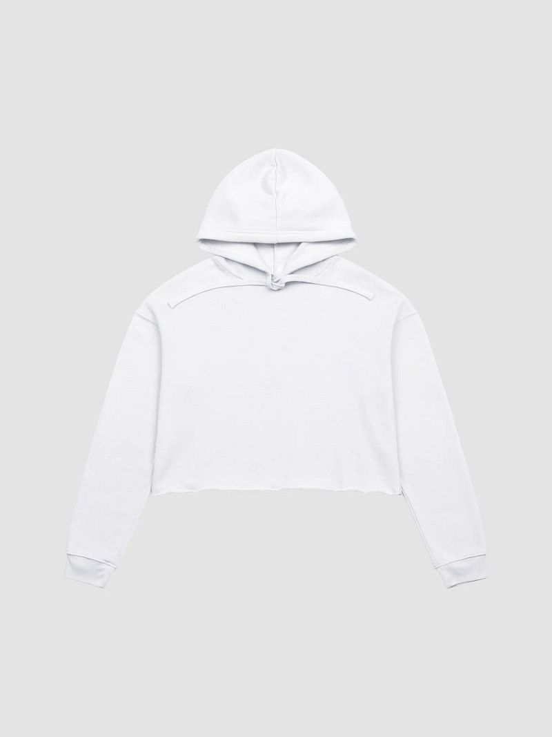 seil crop hoodie (white ver.)