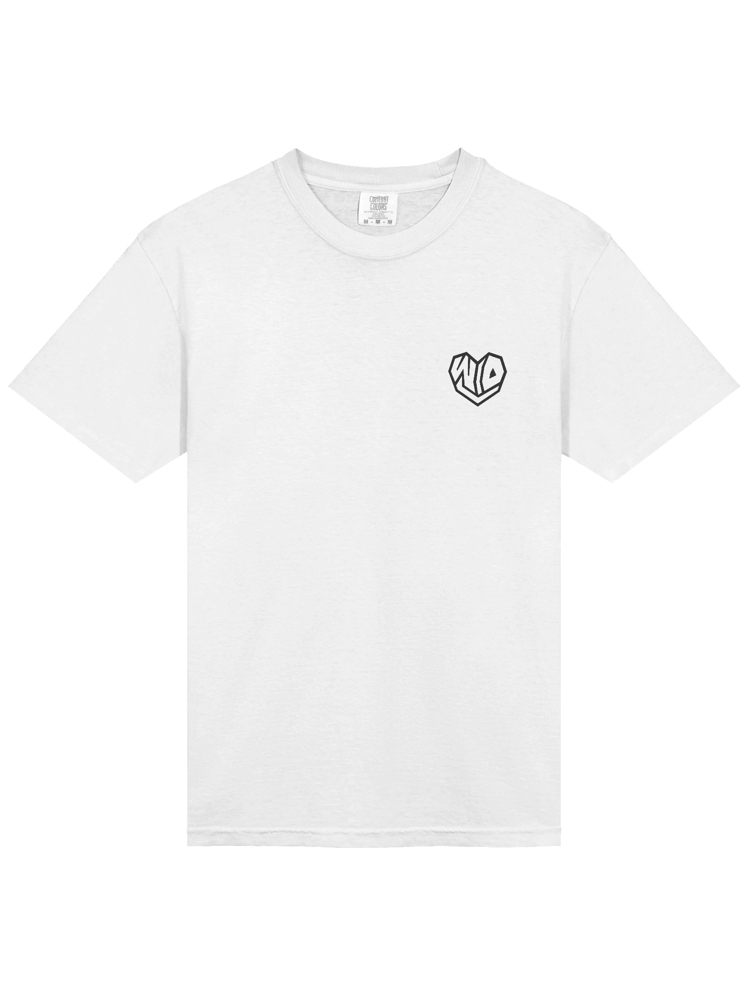 W/O U Black/White Shirt product image (3)