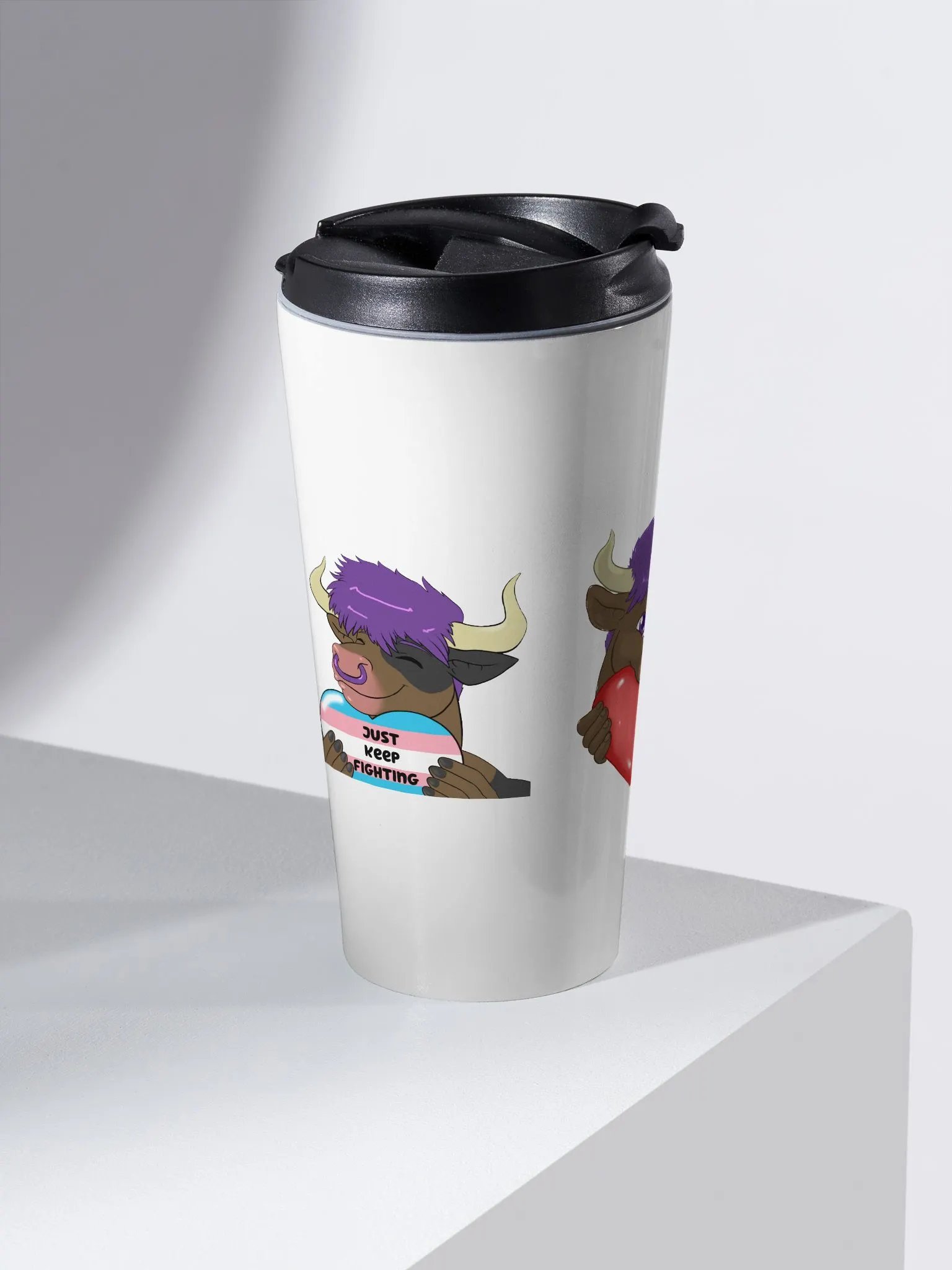 "Cup of Love" Travel Mug product image (2)