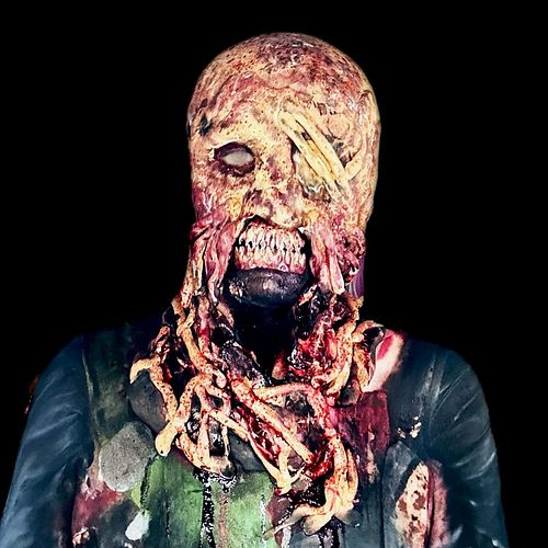 When the resident evil inspo hits a little too hard 🫢
Entire look using @graftobianmakeup and foam clay 

#residentevil #capc...