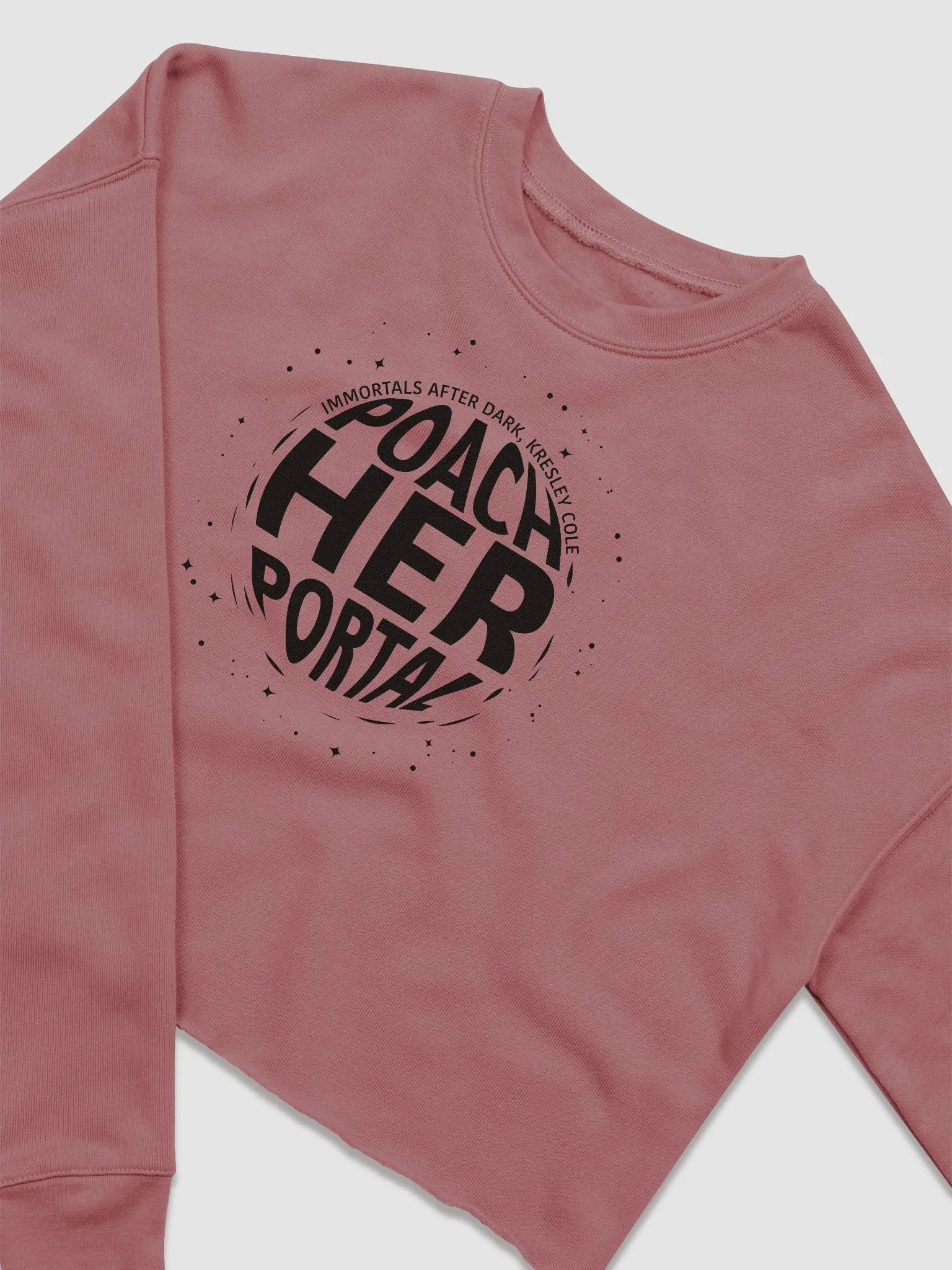 Poach Her Portal Crop Sweatshirt product image (19)