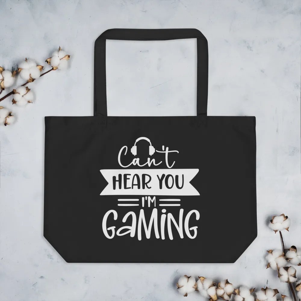 Can't Hear You I'm Gaming Bag product image (3)