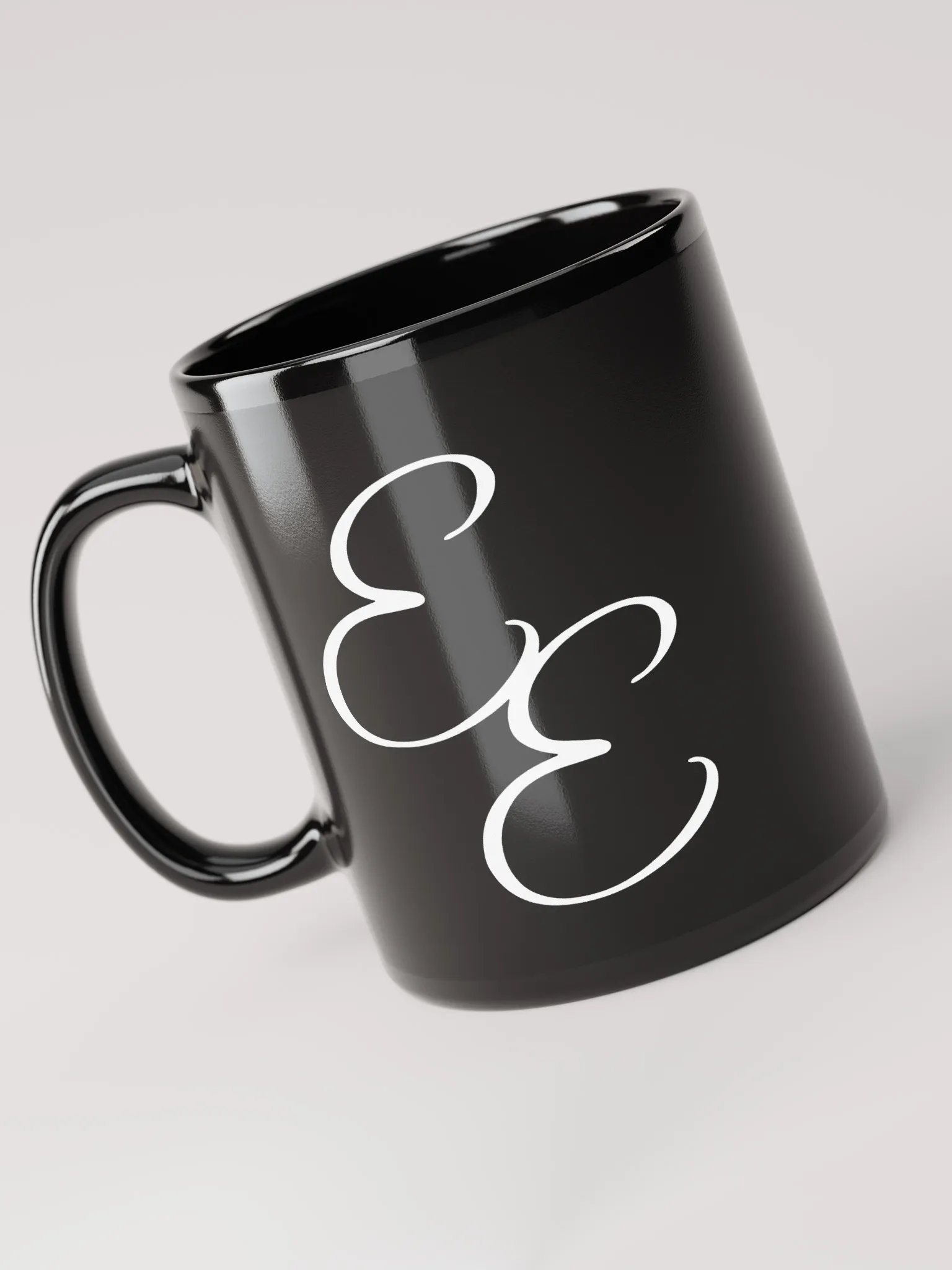 Everyday Essentials Black Glossy Mug product image (6)
