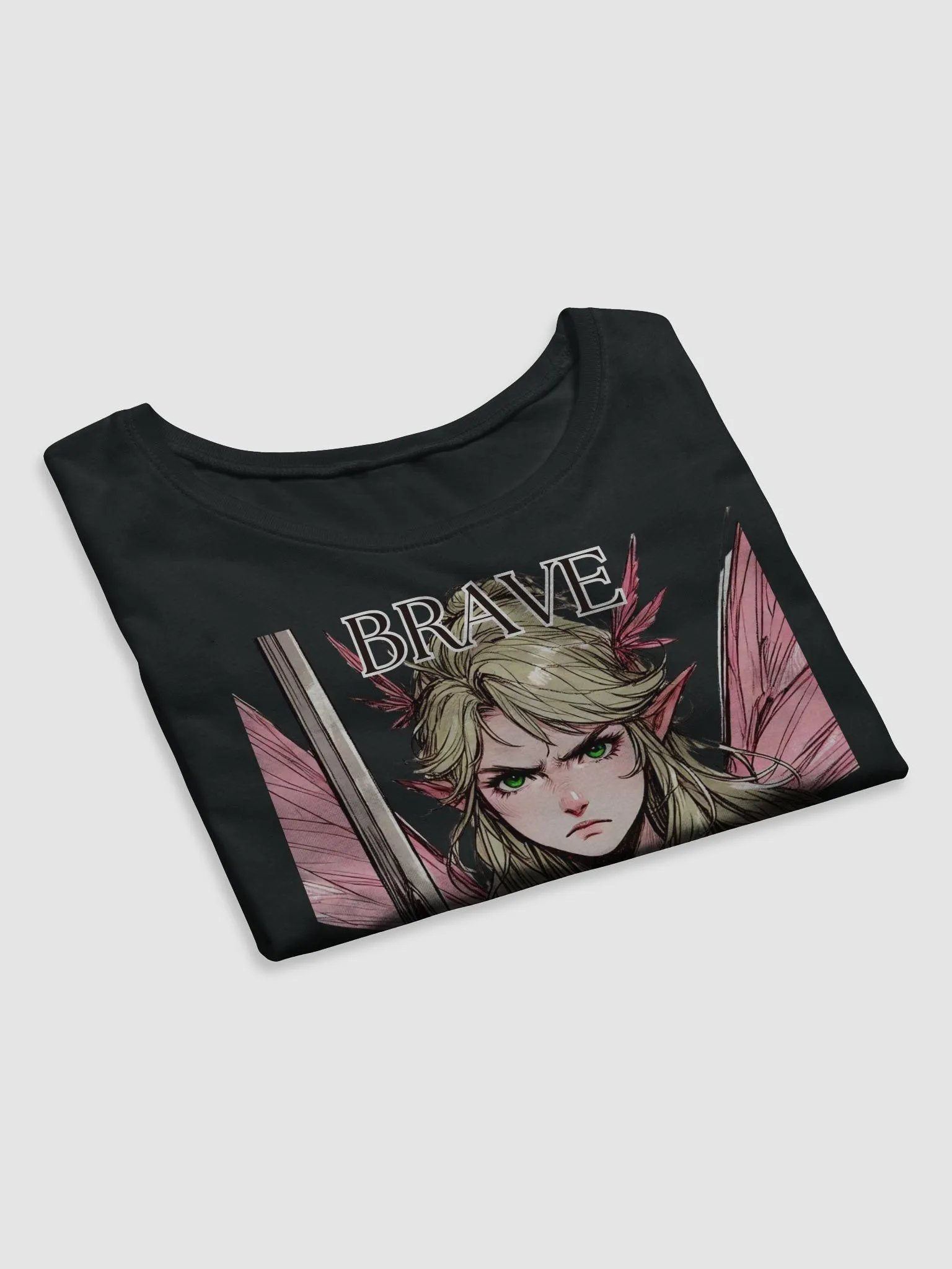 Brave & Courageous Crop Tee product image (20)