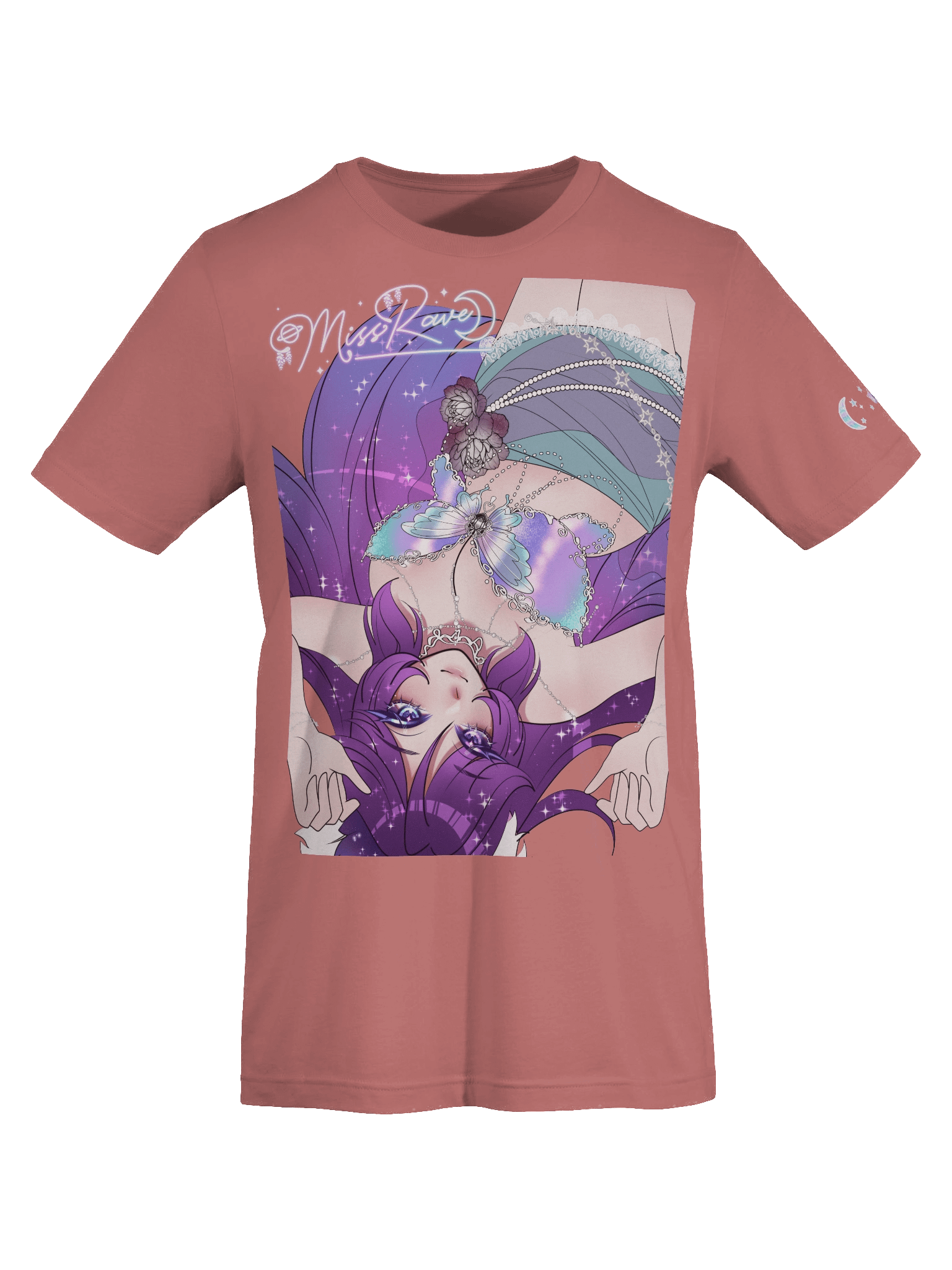 Miss Rave Celestial Beach Tshirt product image (72)
