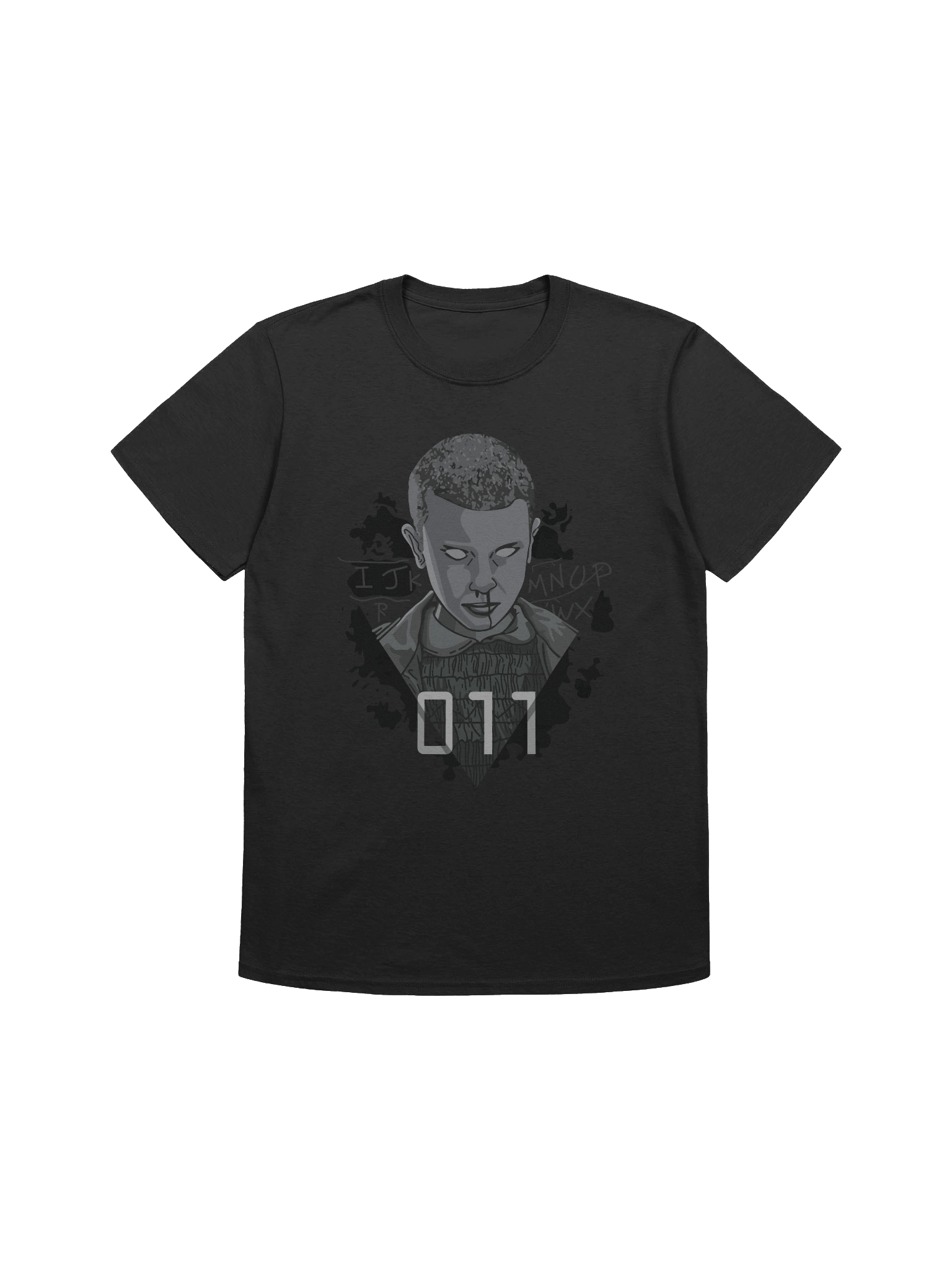 Stranger Things – Eleven – Psychic Shadow Pulse – Gildan Softstyle T-Shirt product image (1)