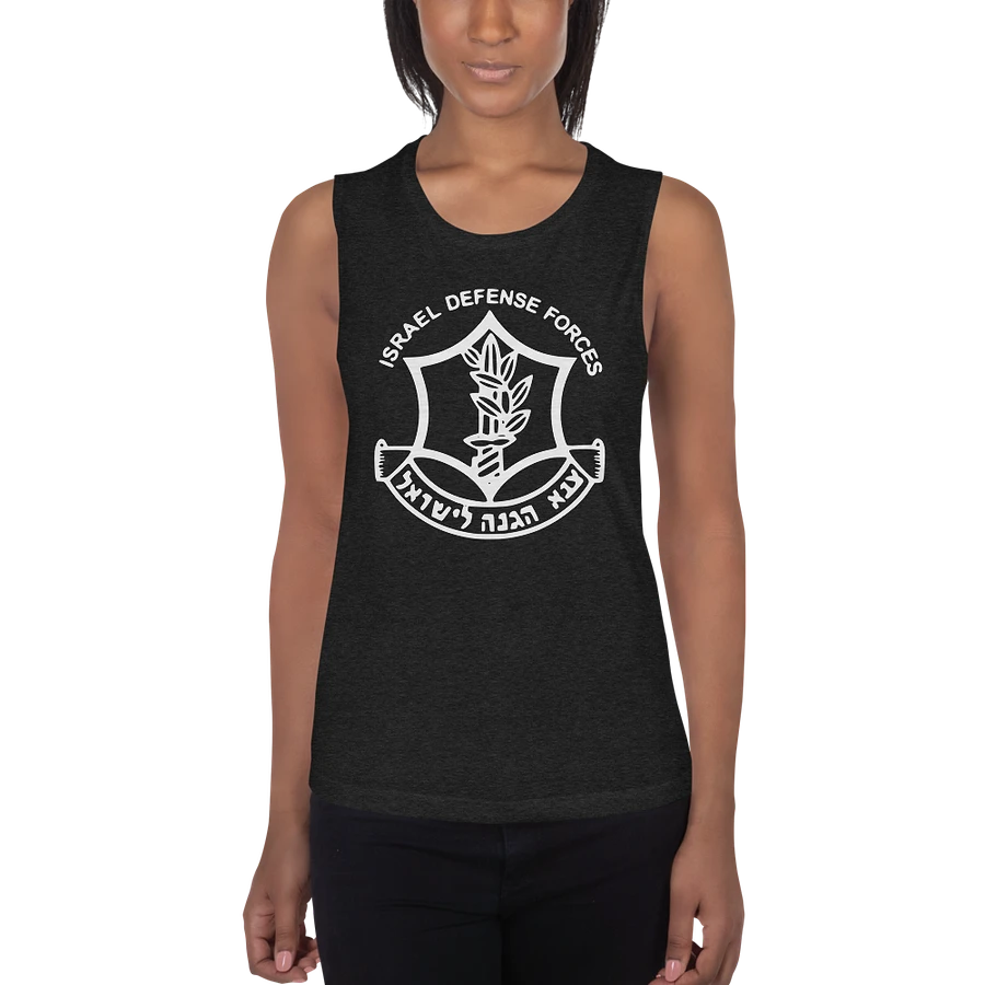 IDF Logo Muscle Tank Top (Women Fit) product image (3)