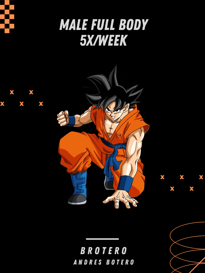 Male Full Body 5x/Week