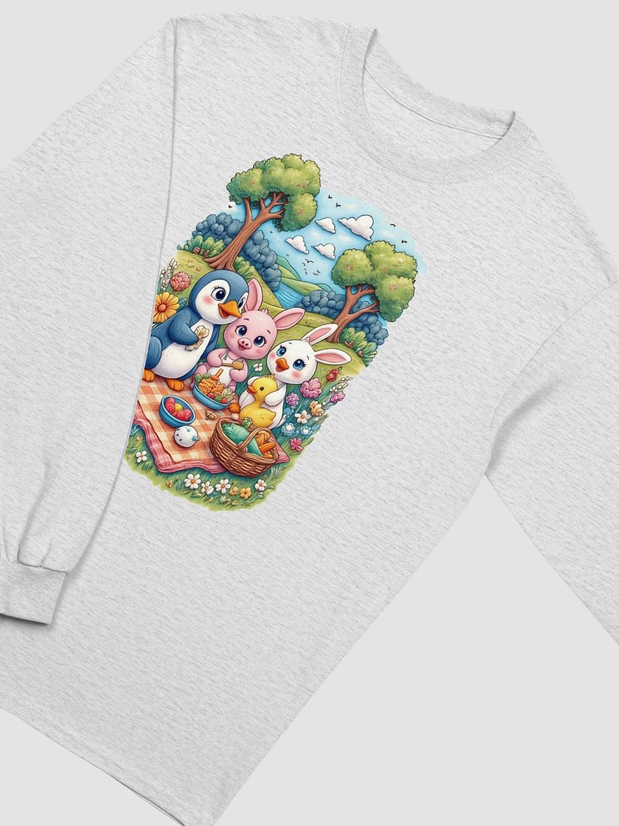 Essential Comfort Baby Animal Picnic Long Sleeve Tee product image (36)