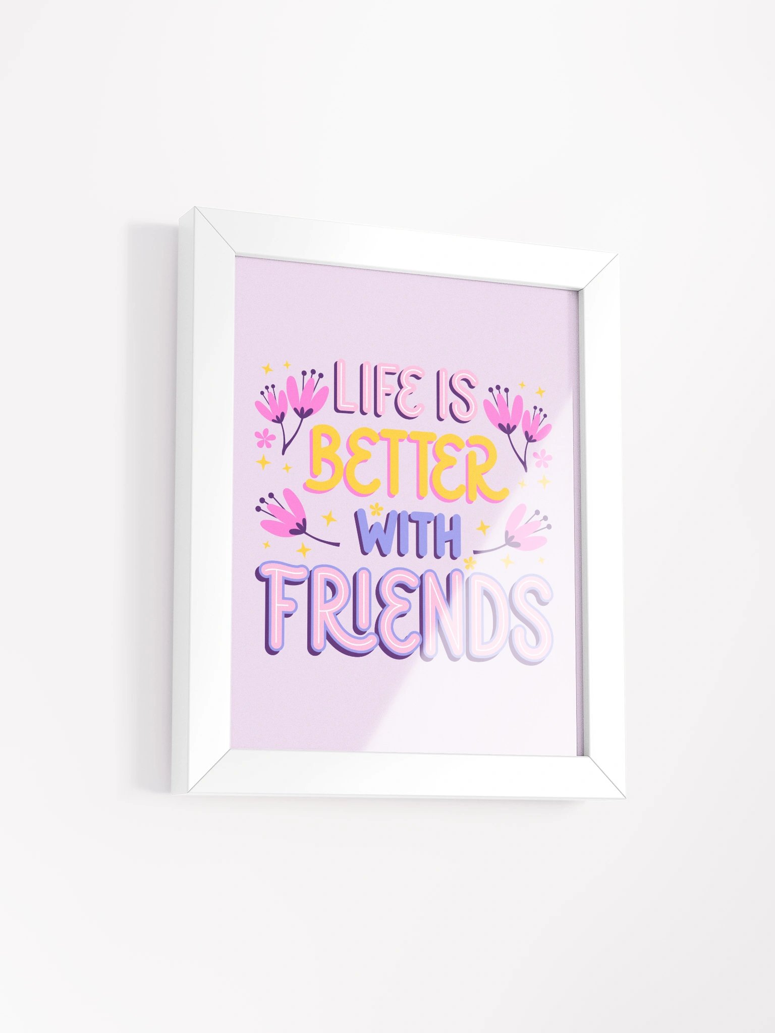 Friendship Blooms Framed Poster product image (2)
