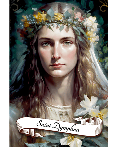 Saint Dymphna Poster product image (1)