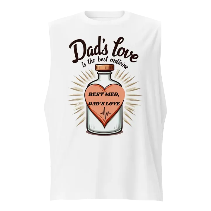 Dad's Love Muscle Tank product image (1)