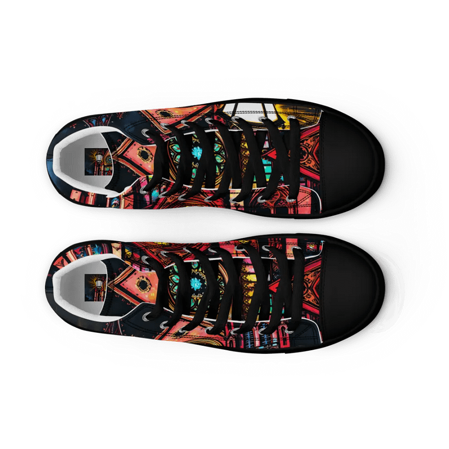 men;s sizing Gothic Cathedral Night High Tops product image (9)