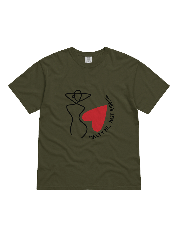 Marry Me, Not Really Heavyweight T-Shirt product image (9)