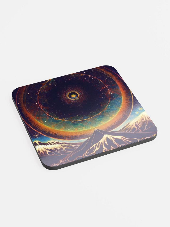 Cosmic Vortex Cork Coaster Set product image (2)