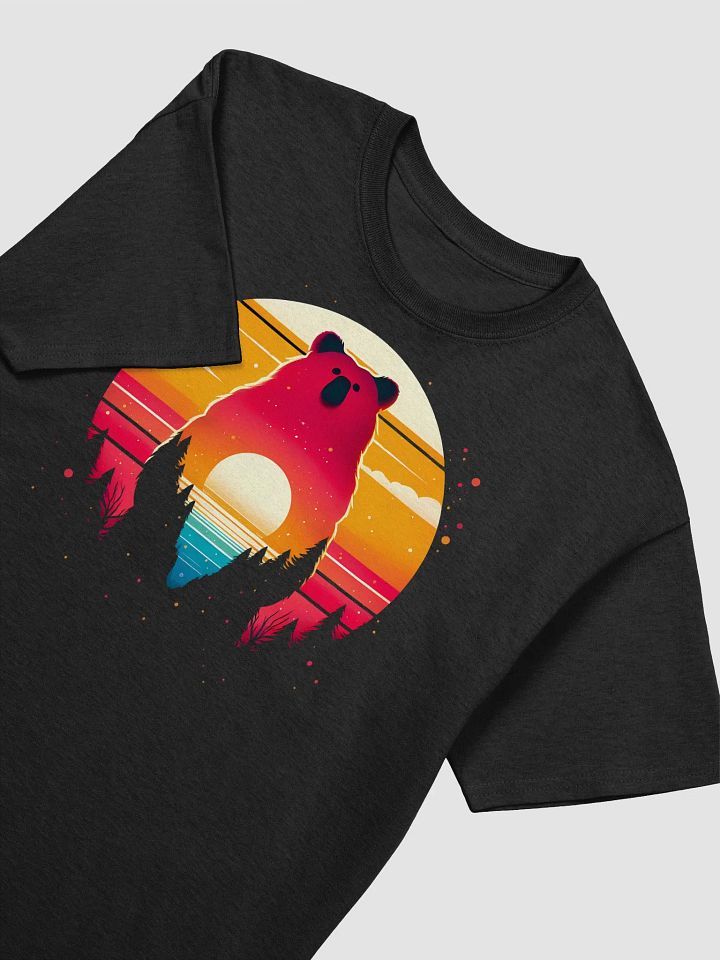 Retro sunset bear product image (1)