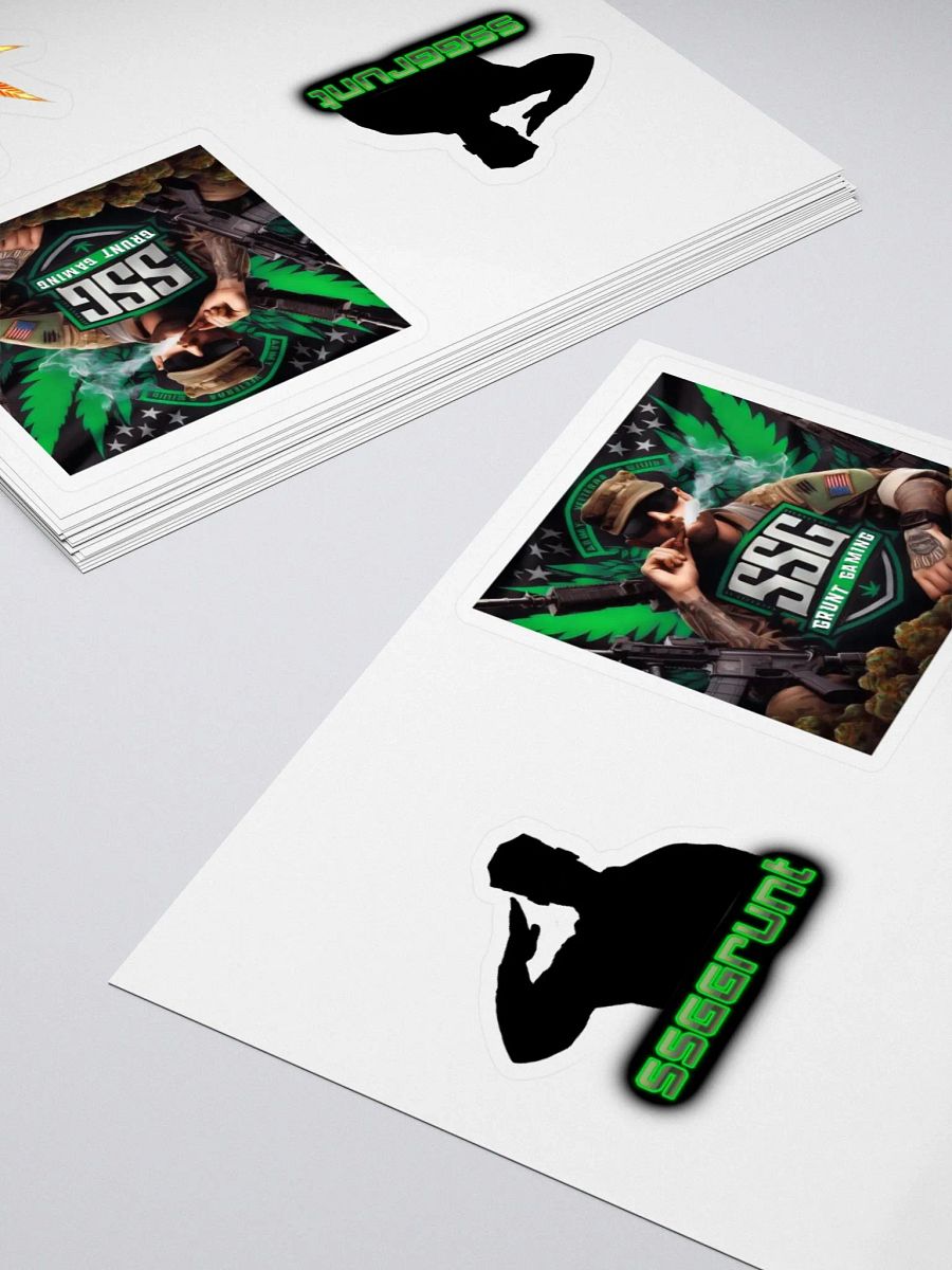 SSG Grunt Salute & Logo Stickers product image (4)