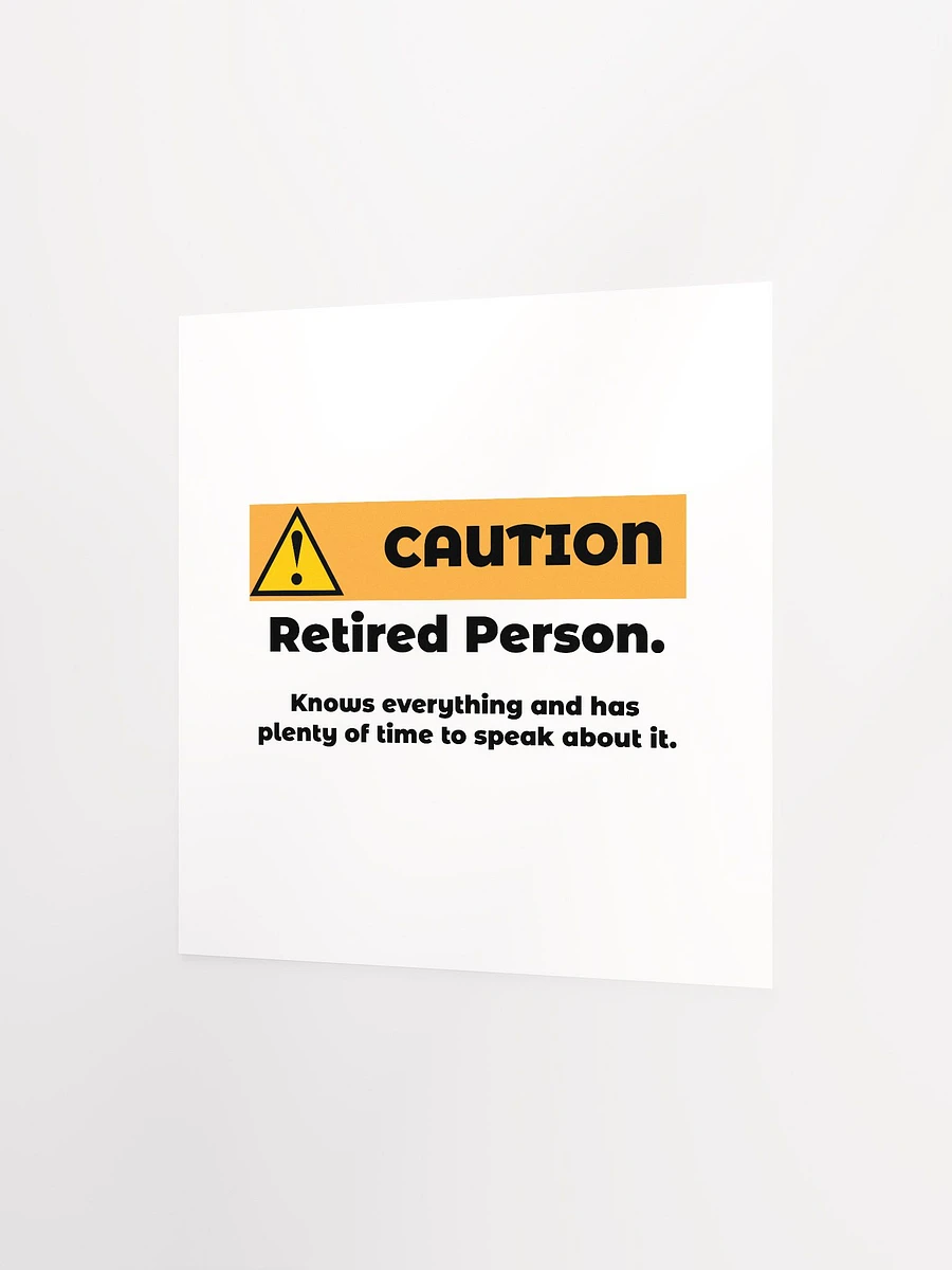 Caution Retired Person product image (10)