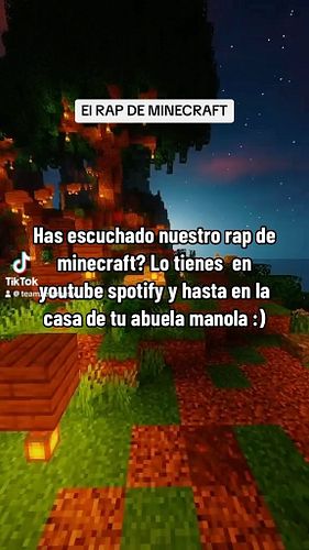 El temazo del año el rap de minecraft solo busca “ Team Zeta Gaming “ en tu plataforma favorita o link en la biografía 💪🏼💪🏼💪🏼❤️
