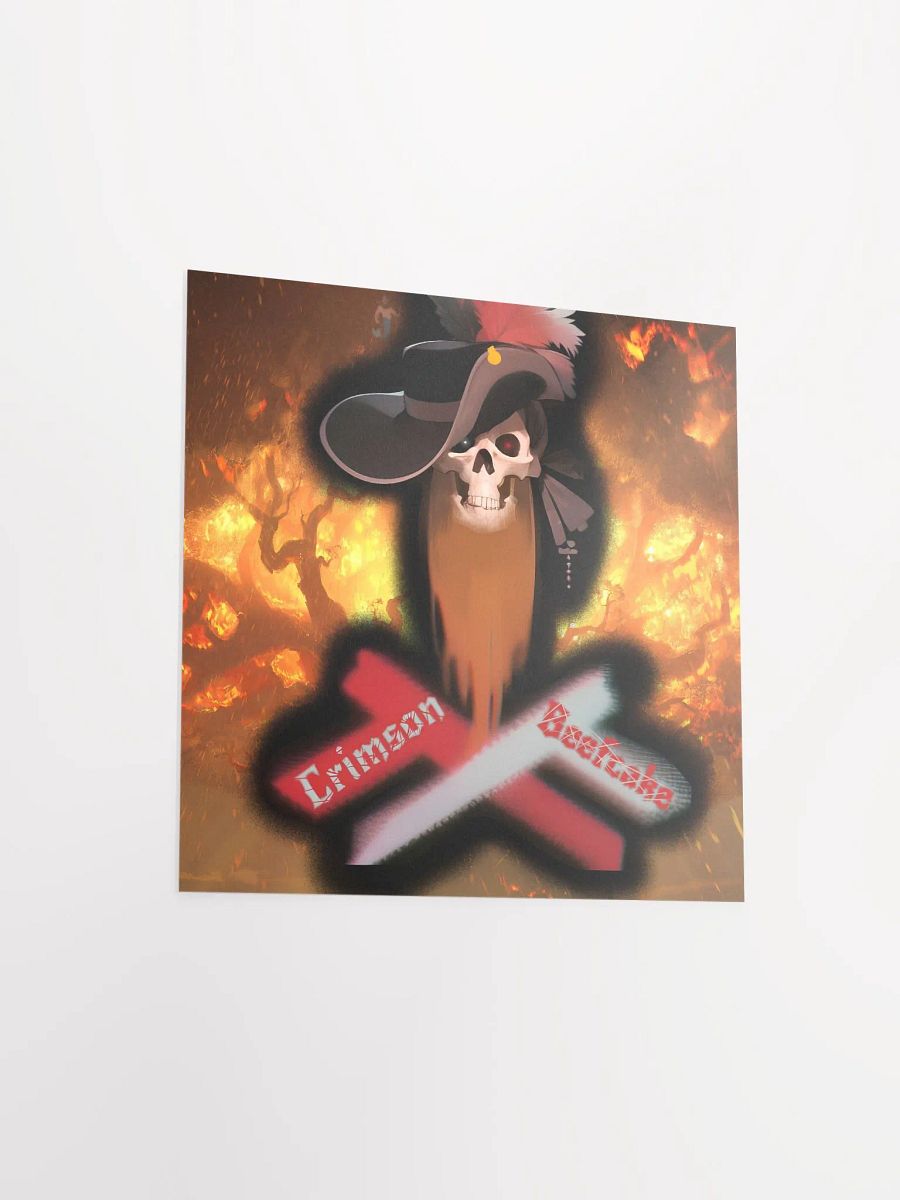 CrimsonBeefPoster (Unframed Squares) product image (3)