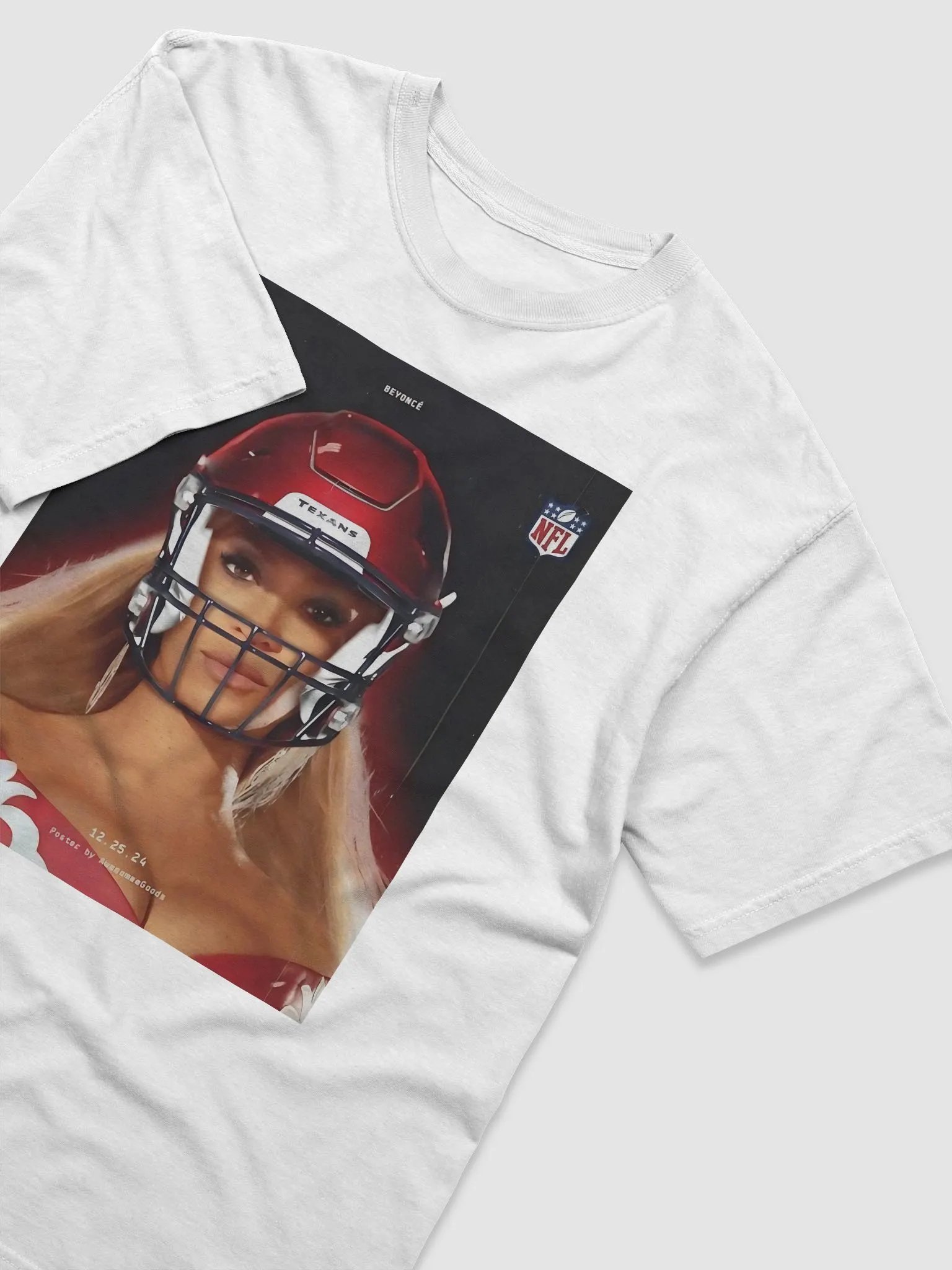 Poster Beyoncé NFL Football 2024 Halftime of Baltimore Ravens vs. Houston Texans on Christmas Day 12.25.24 Art Shirt product image (4)