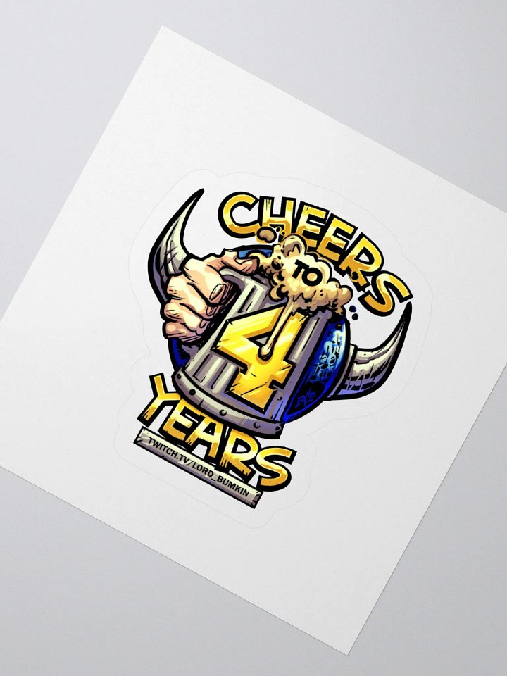 4 year affiliation sticker product image (8)