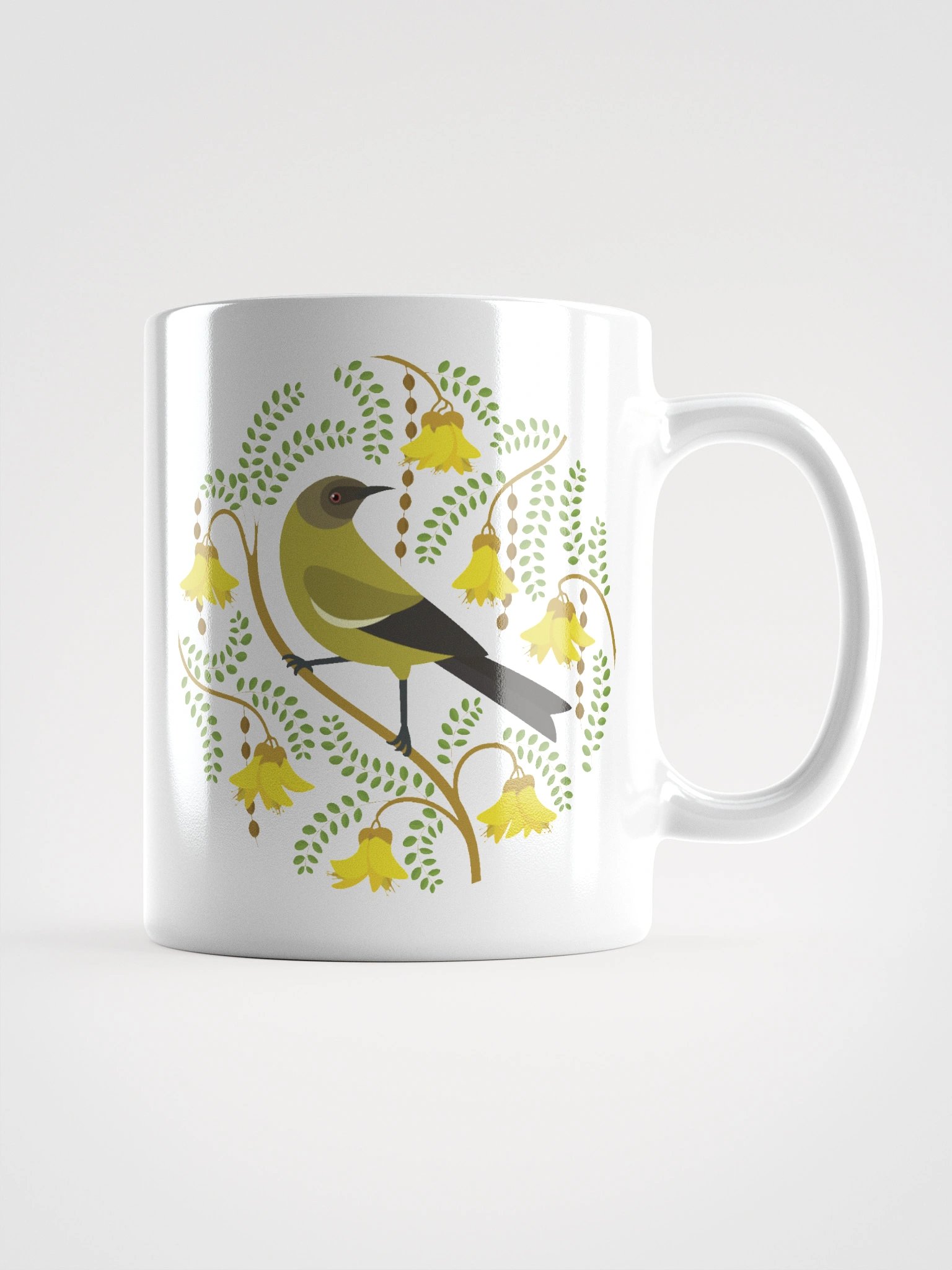 Korimako in Kōwhai Mug product image (1)