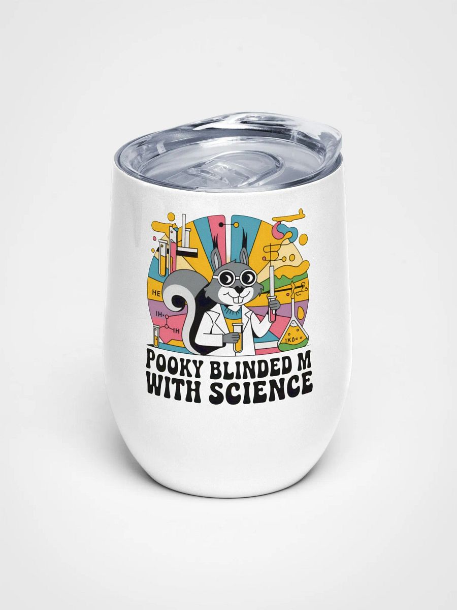 Science Squirrel Wine Tumbler product image (1)