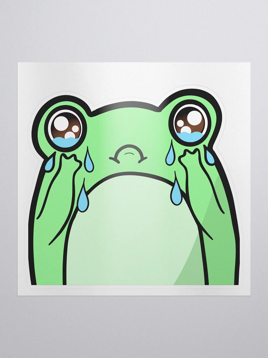 Sad Frog Sticker product image (1)
