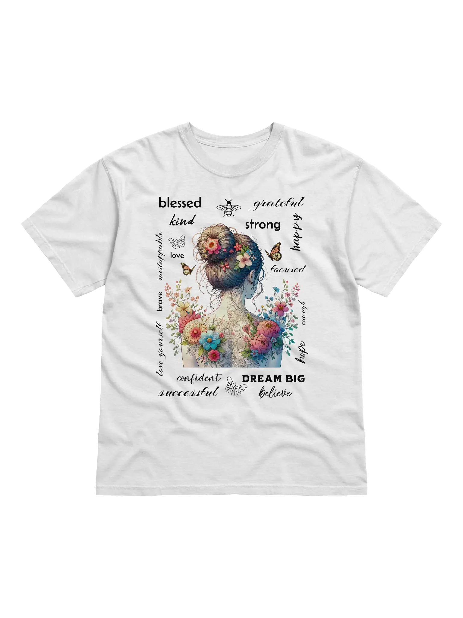 Positive Affirmations Relaxed Fit Unisex T-Shirt product image (1)