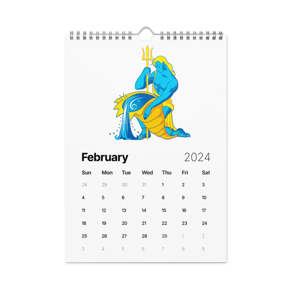 2024 Zodiac Calendar: A Year of Celestial Beauty product image (5)