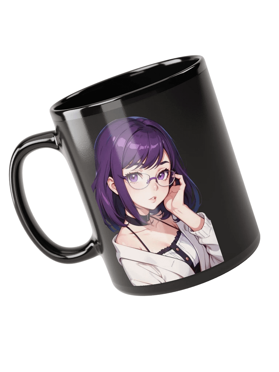 (Purple WAIFU) K Black Mug product image (3)