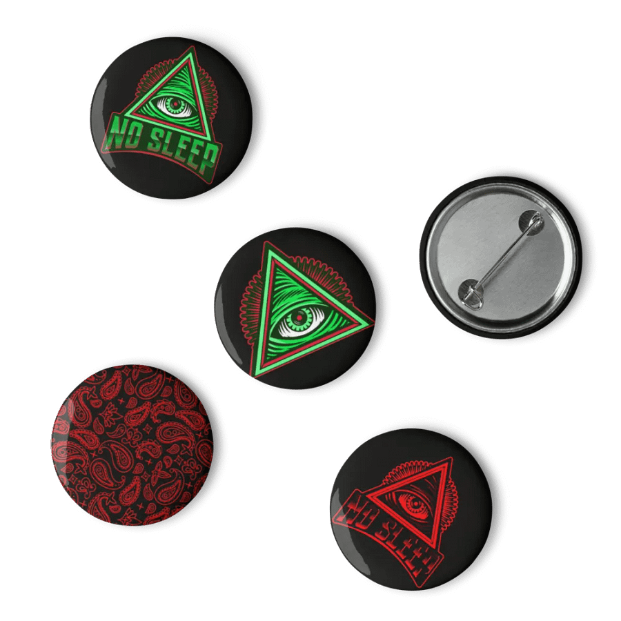 NOSLEEPRP Buttons/Pins (PIRU Variant) product image (6)