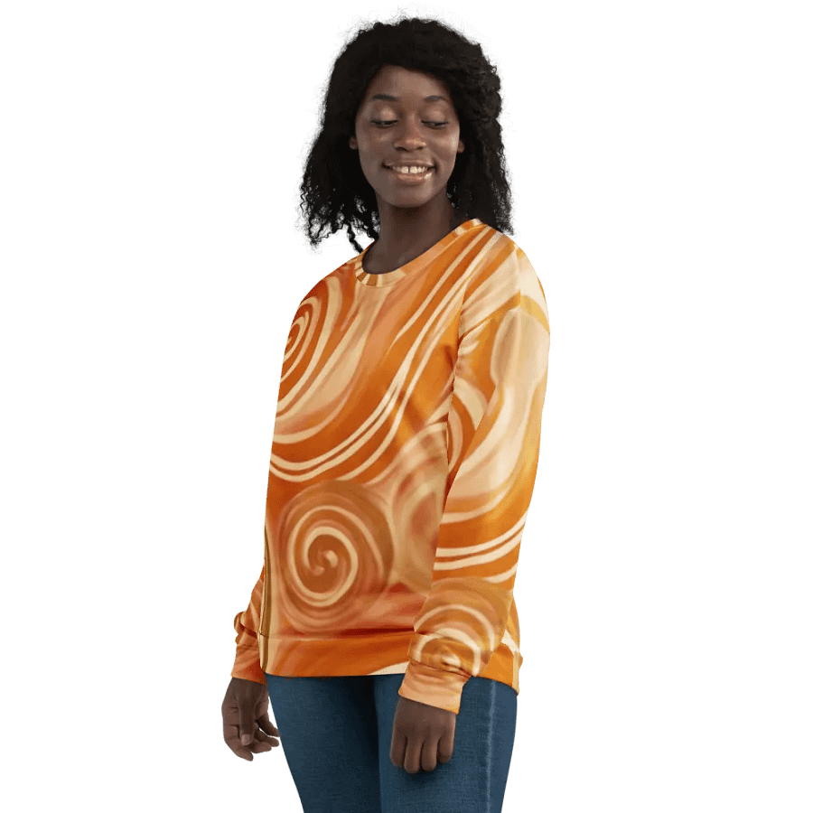 Funky Latte Liquid Tie-Dye Sweatshirt product image (9)