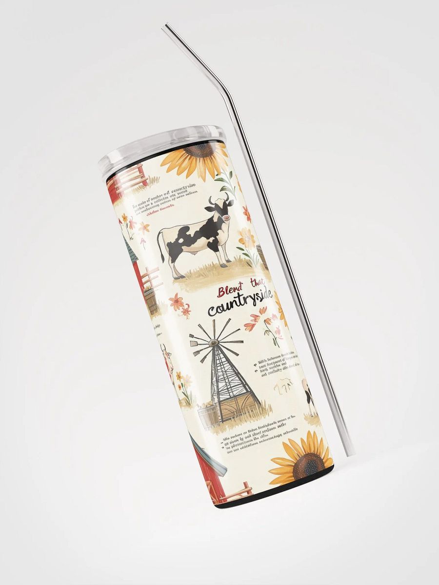 Moo-tiful Farm Life Tumbler: Sippin' with the Herd! product image (3)