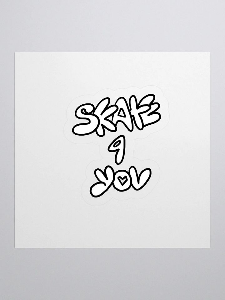 Skate 4 You Skate Sticker product image (4)