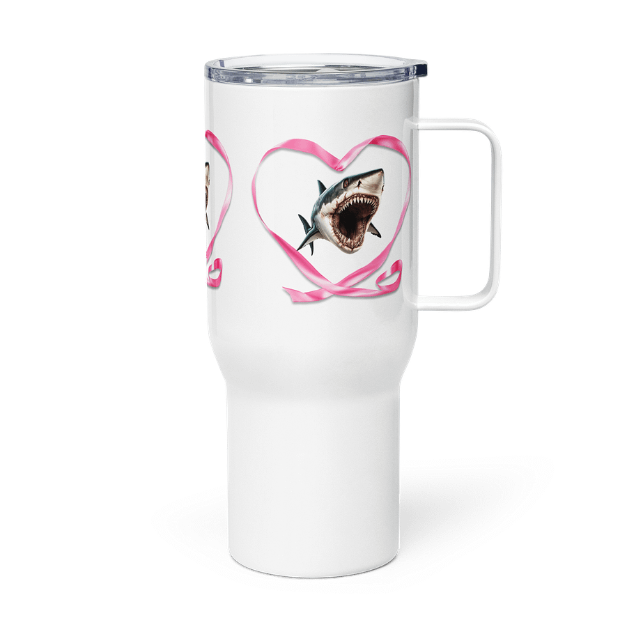 Heartfelt Shark Travel Mug product image (3)