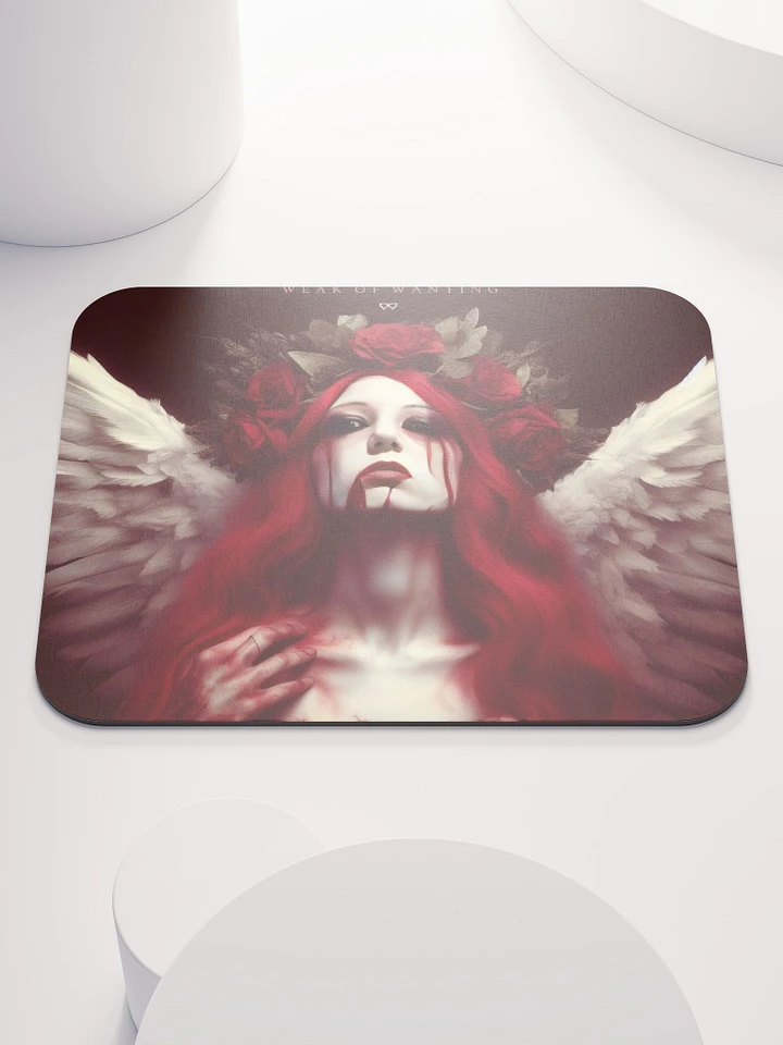Weak Of Wanting Chaotic Angel Mouse Pad product image (1)