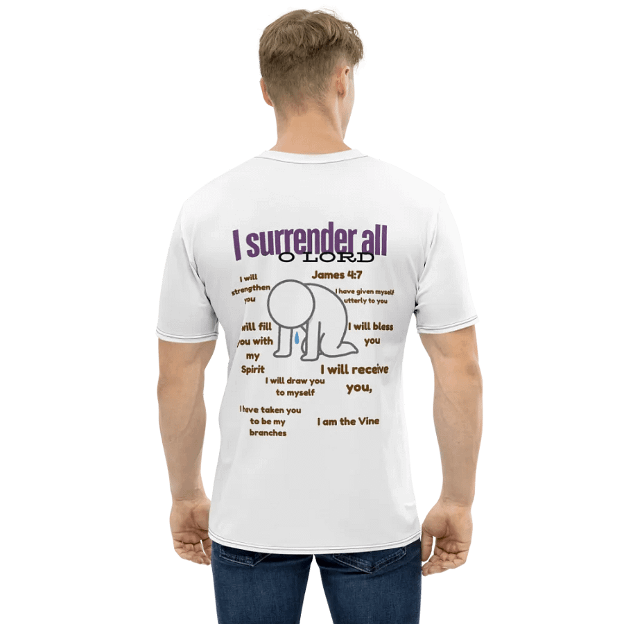 I surrender all to jesus Crew Neck T-Shirt product image (1)