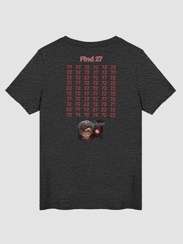 "Play the Game" Brain Benders Banter Women’s V-Neck Tee product image (6)